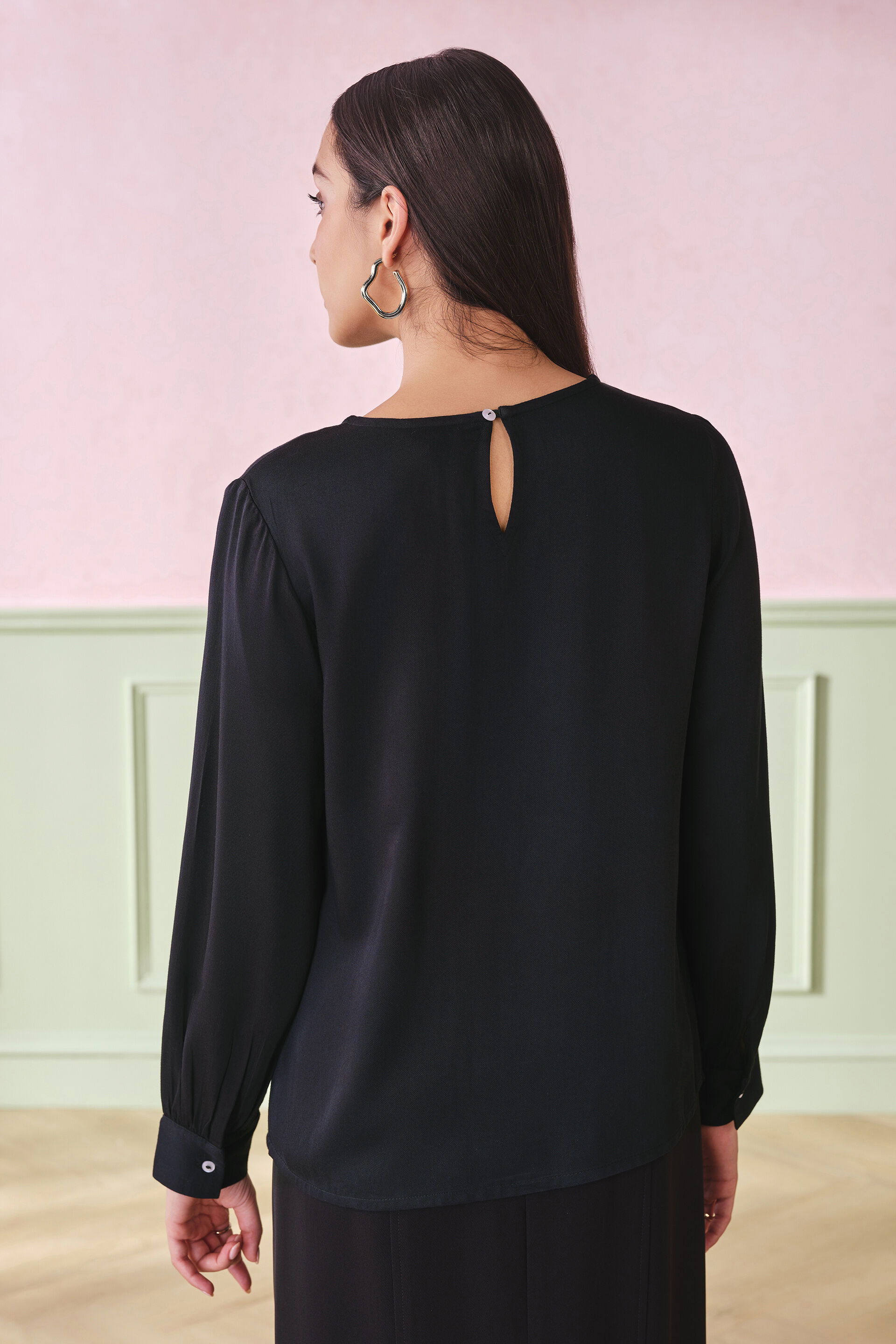 Raven Essential Top, Black, image 5